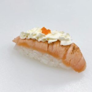 NIGIRI SAUMON SNACKÉ CHEESE X2