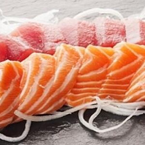 SASHIMI X5 DUO (3 SAUMON + 2 THON)