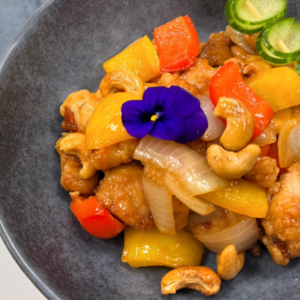 SAUTÉ DE POULET AIGRE/DOUX [SAMEDI]